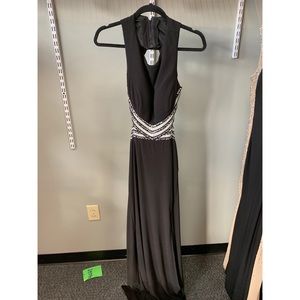 Black Ling Prom Dress